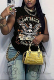 Sleeveless Graphic Tee