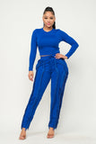 Fringe Pants Set